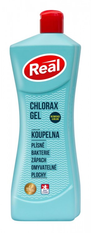 Real Gel chlorax 550g - Drogerie Kuchyň Písky tekuté